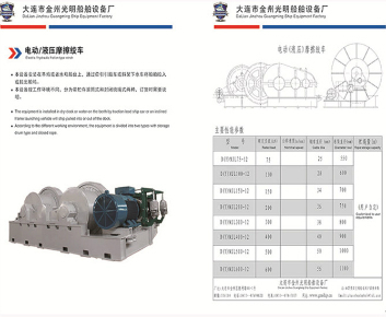 電動(dòng)液壓摩擦絞車